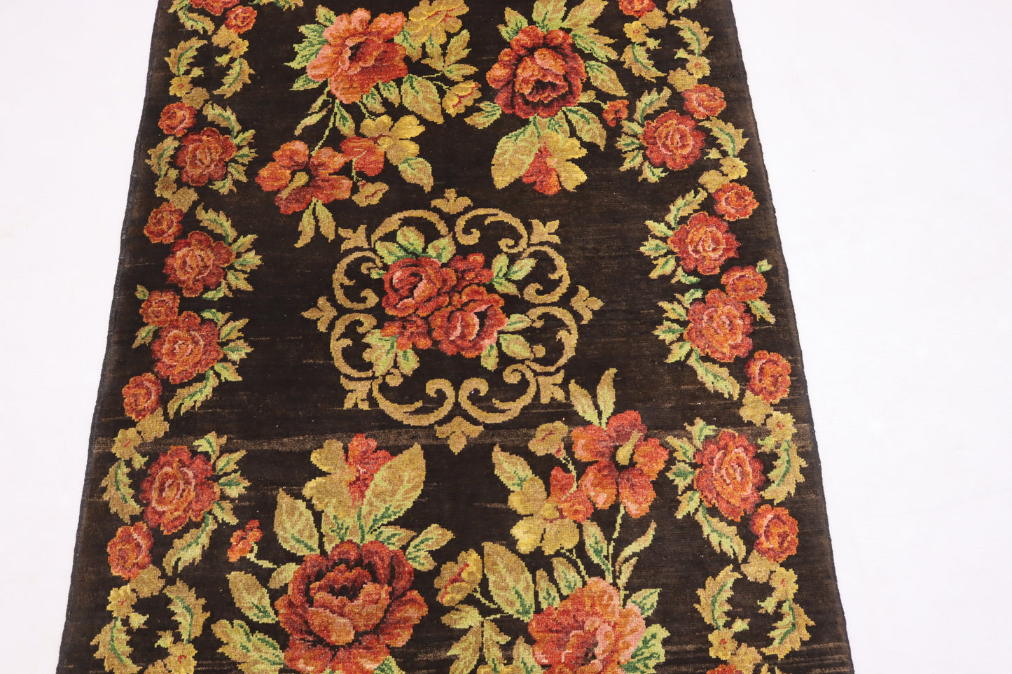 3"11 X 6'11 Ft. Antique Fine Quality Vintage Handmade Tribal Wool Rug, chobi ghazni wool rug