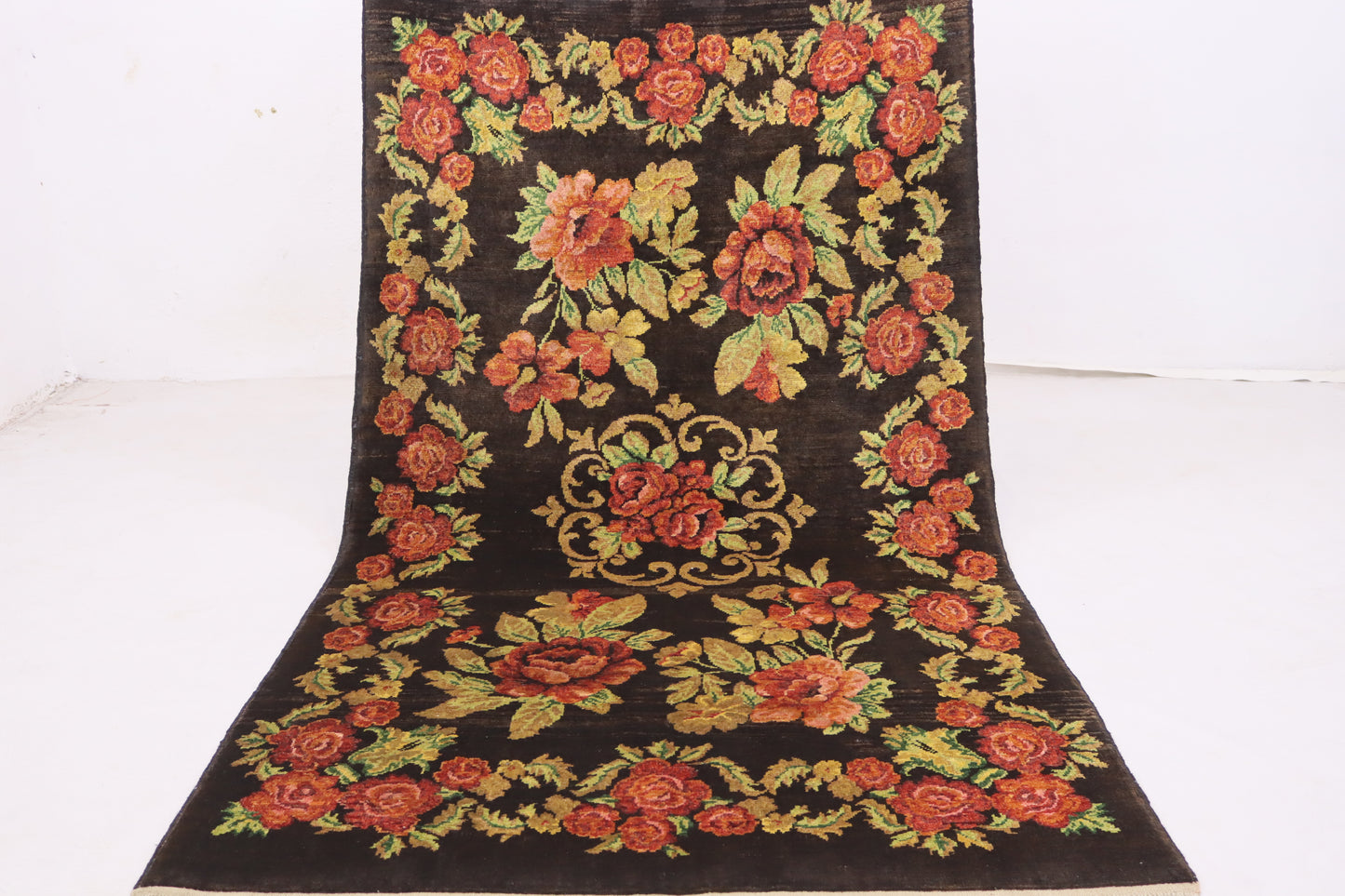 3"11 X 6'11 Ft. Antique Fine Quality Vintage Handmade Tribal Wool Rug, chobi ghazni wool rug