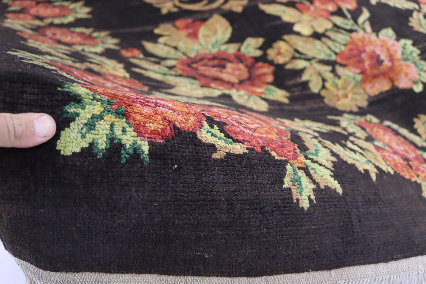 3"11 X 6'11 Ft. Antique Fine Quality Vintage Handmade Tribal Wool Rug, chobi ghazni wool rug