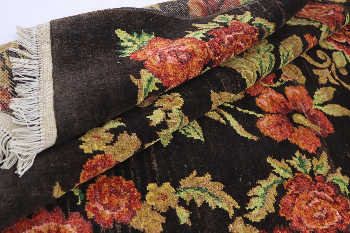 3"11 X 6'11 Ft. Antique Fine Quality Vintage Handmade Tribal Wool Rug, chobi ghazni wool rug