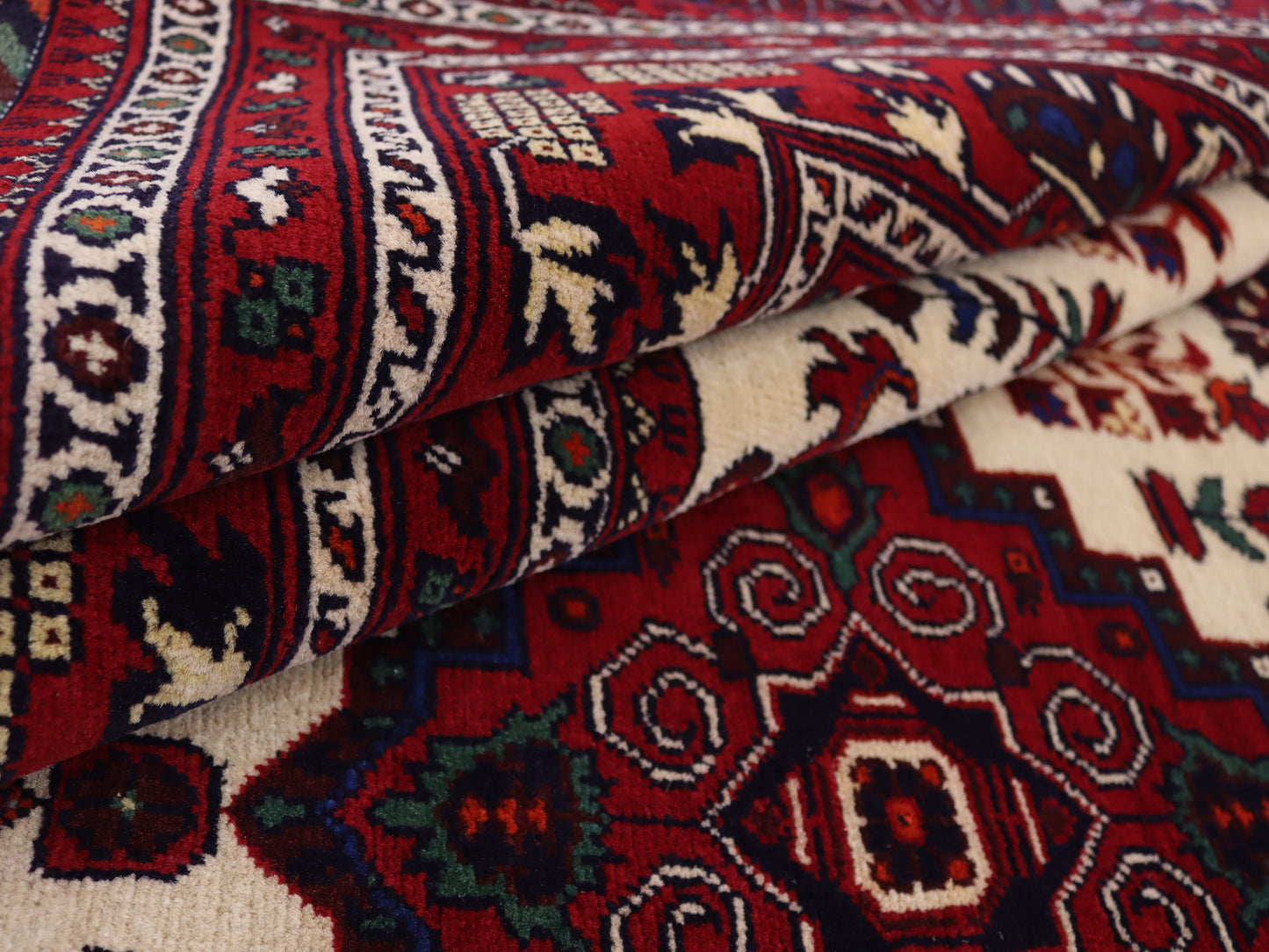 7x10 ft Handmade Afghan geomatric zirkhaki Rug –