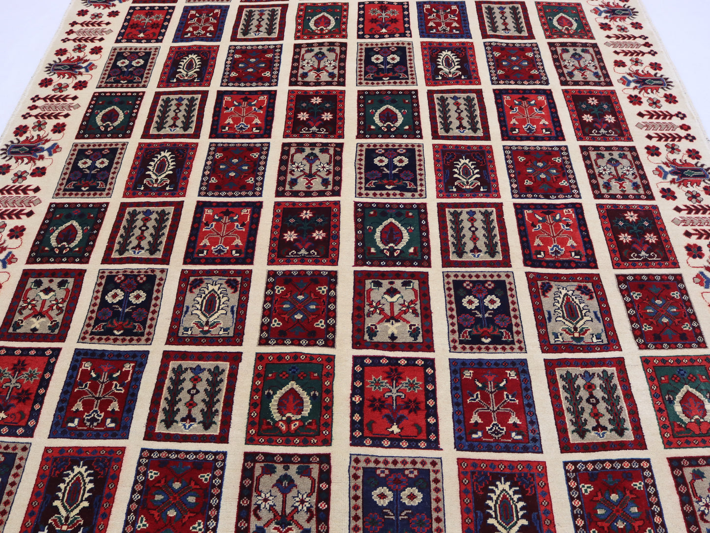 7x10 ft Hand knotted Maranus; Rug; Premium wool