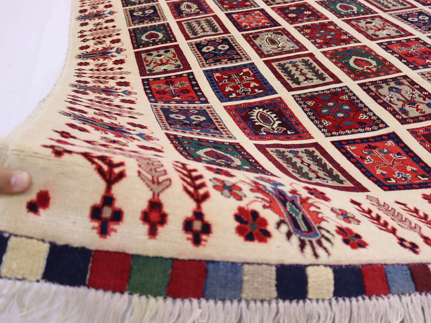 7x10 ft Hand knotted Maranus; Rug; Premium wool