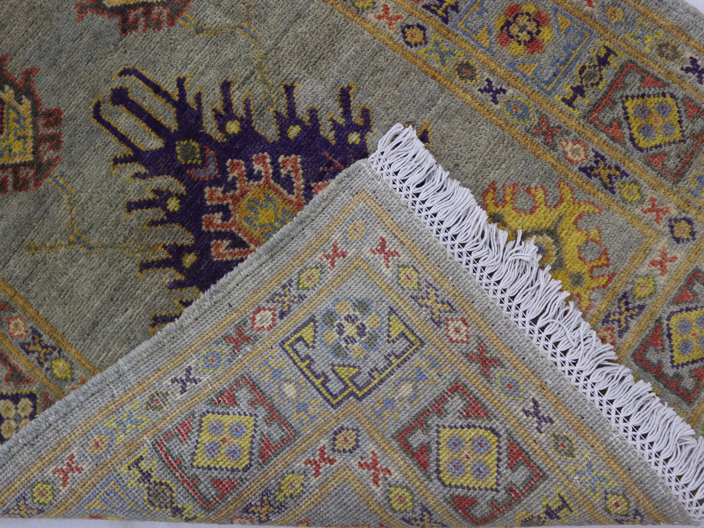 3x10 ft handmade afghan Kazak runner rug