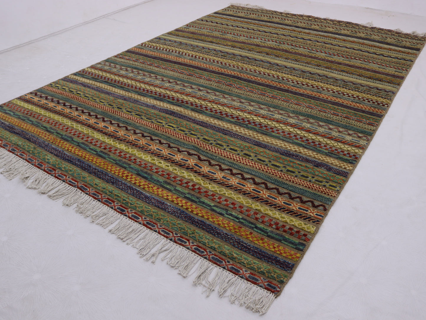 7x10 ft Afghan hand knotted berjista chobi rugs