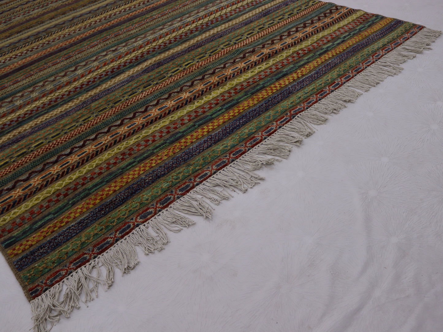 7x10 ft Afghan hand knotted berjista chobi rugs