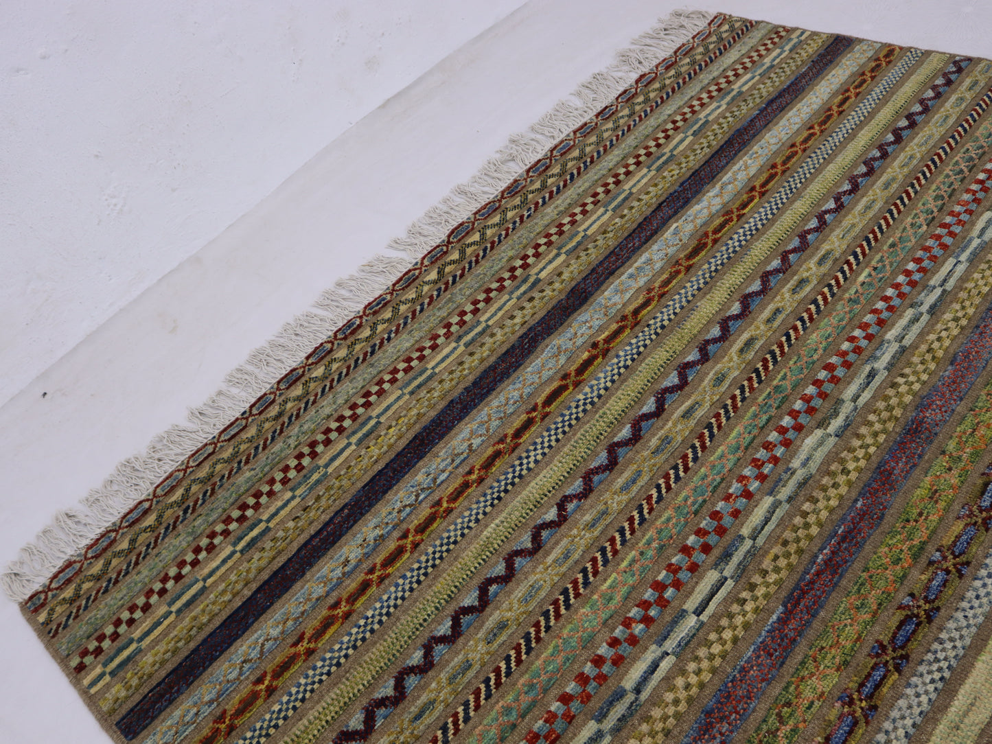 7x10 ft Afghan hand knotted berjista chobi rugs