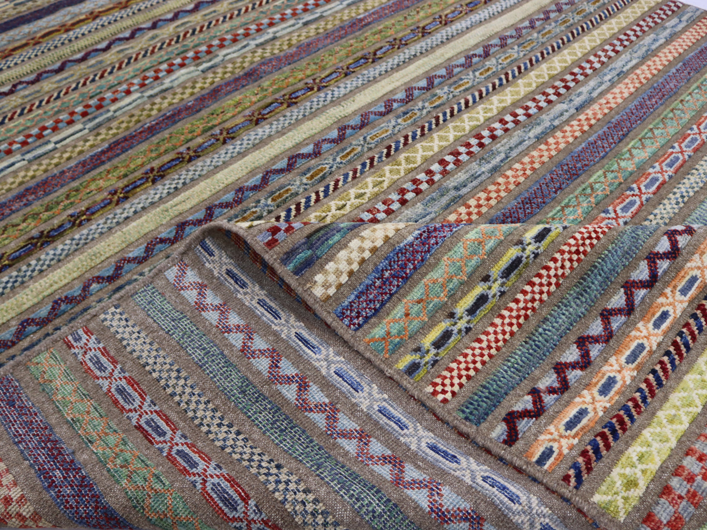 7x10 ft Afghan hand knotted berjista chobi rugs
