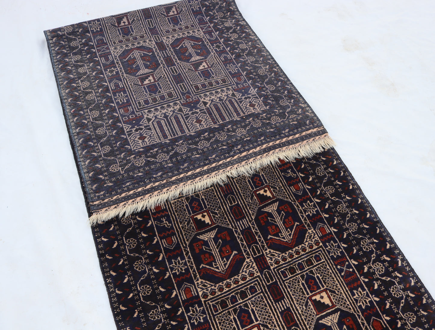 3x10 ft Antique Balu chi Hand knotted Rug,afghan baluchi runner rug , one of kind rug,