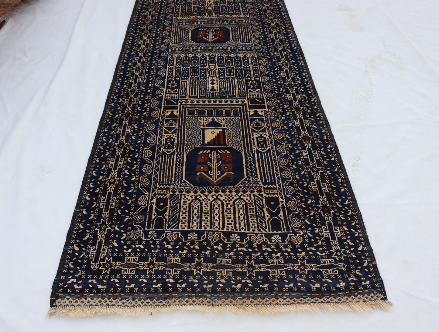 3x10 ft Antique Balu chi Hand knotted Rug,afghan baluchi runner rug , one of kind rug,