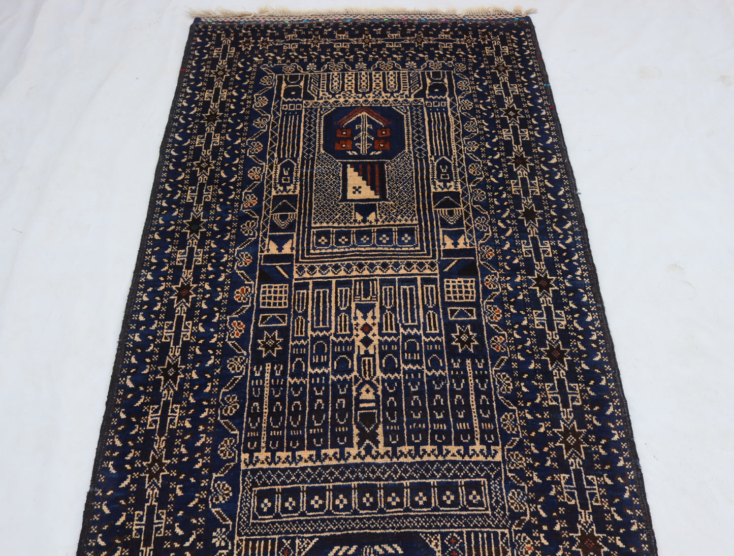 3x10 ft Antique Balu chi Hand knotted Rug,afghan baluchi runner rug , one of kind rug,