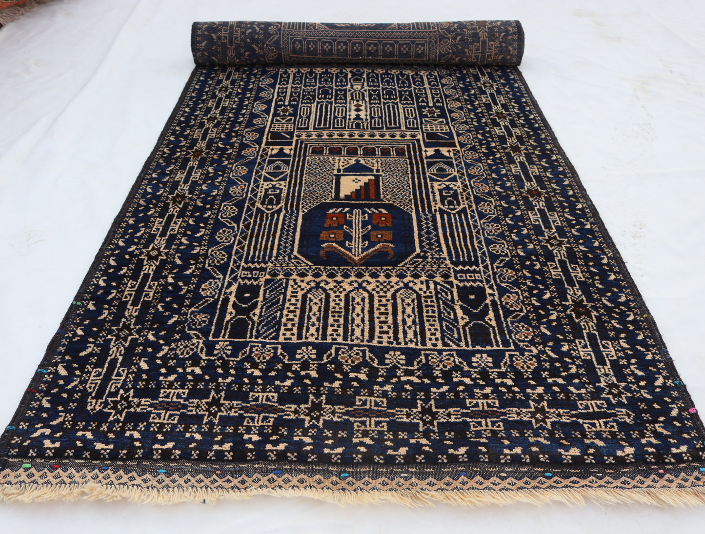 3x10 ft Antique Balu chi Hand knotted Rug,afghan baluchi runner rug , one of kind rug,