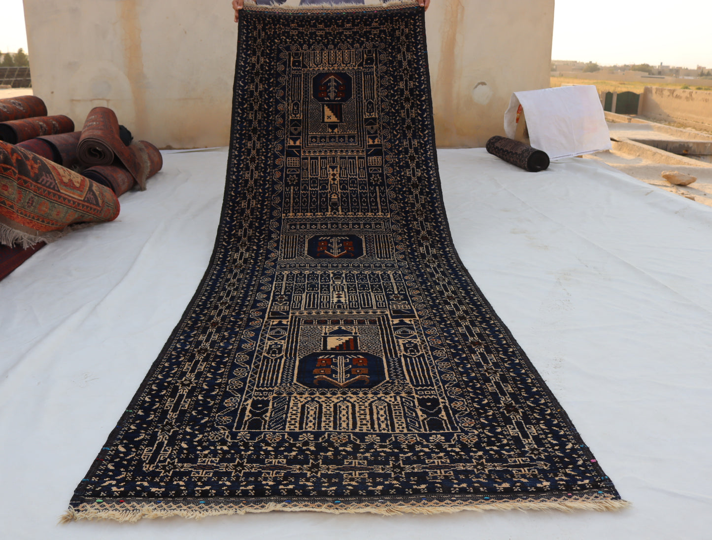3x10 ft Antique Balu chi Hand knotted Rug,afghan baluchi runner rug , one of kind rug,