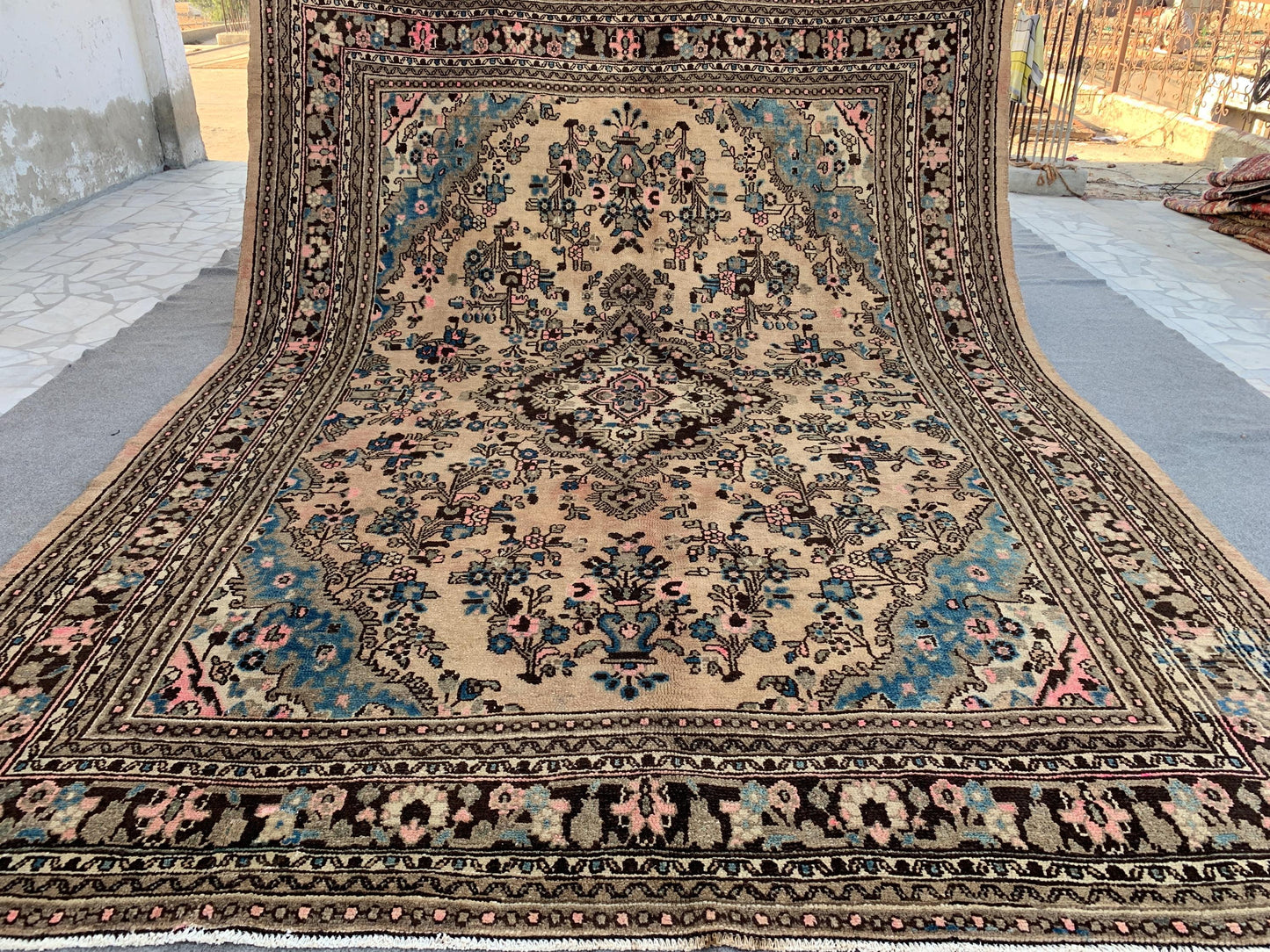 Large Collectors Rug 9x12 ft Oriental Caucasian Rug