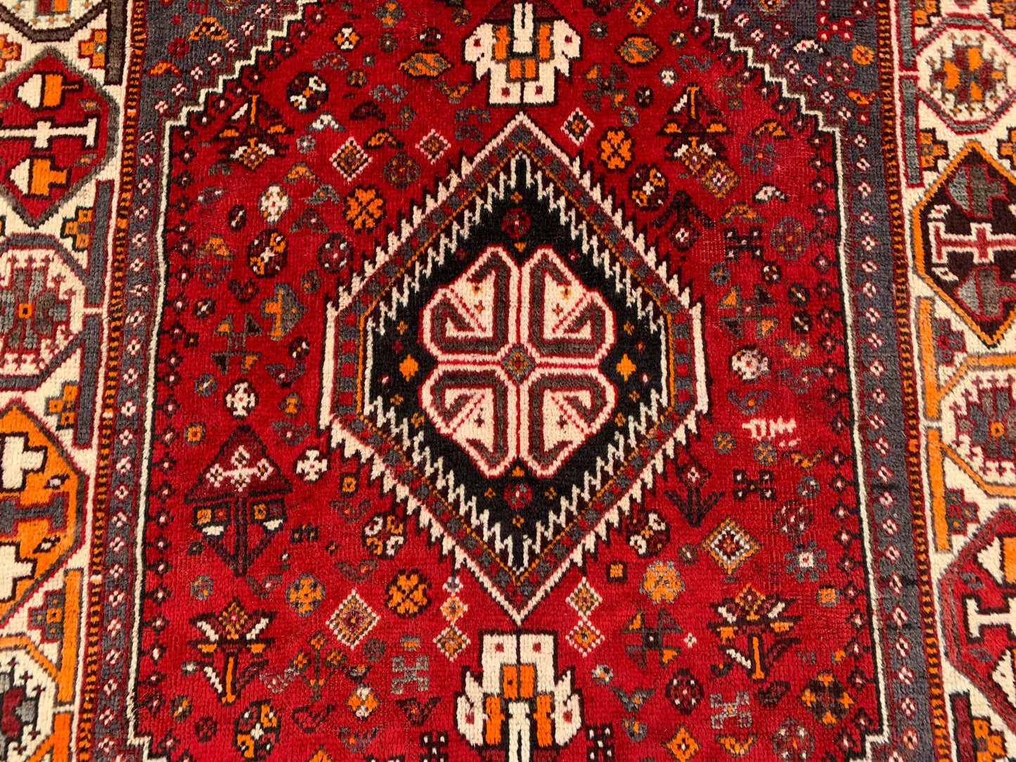 4x5 ft Afghan Caucasian Rug