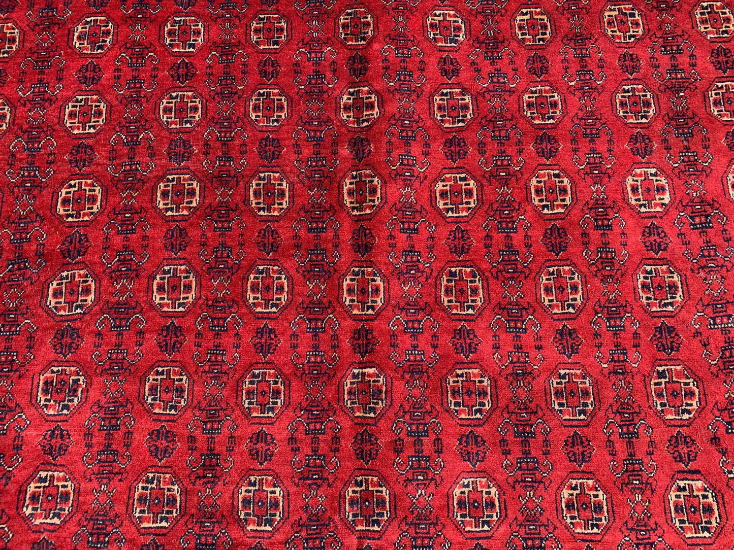 Large Kunduzi Rug 10x12 ft Handmade Wool Rug Mowri design Rug,