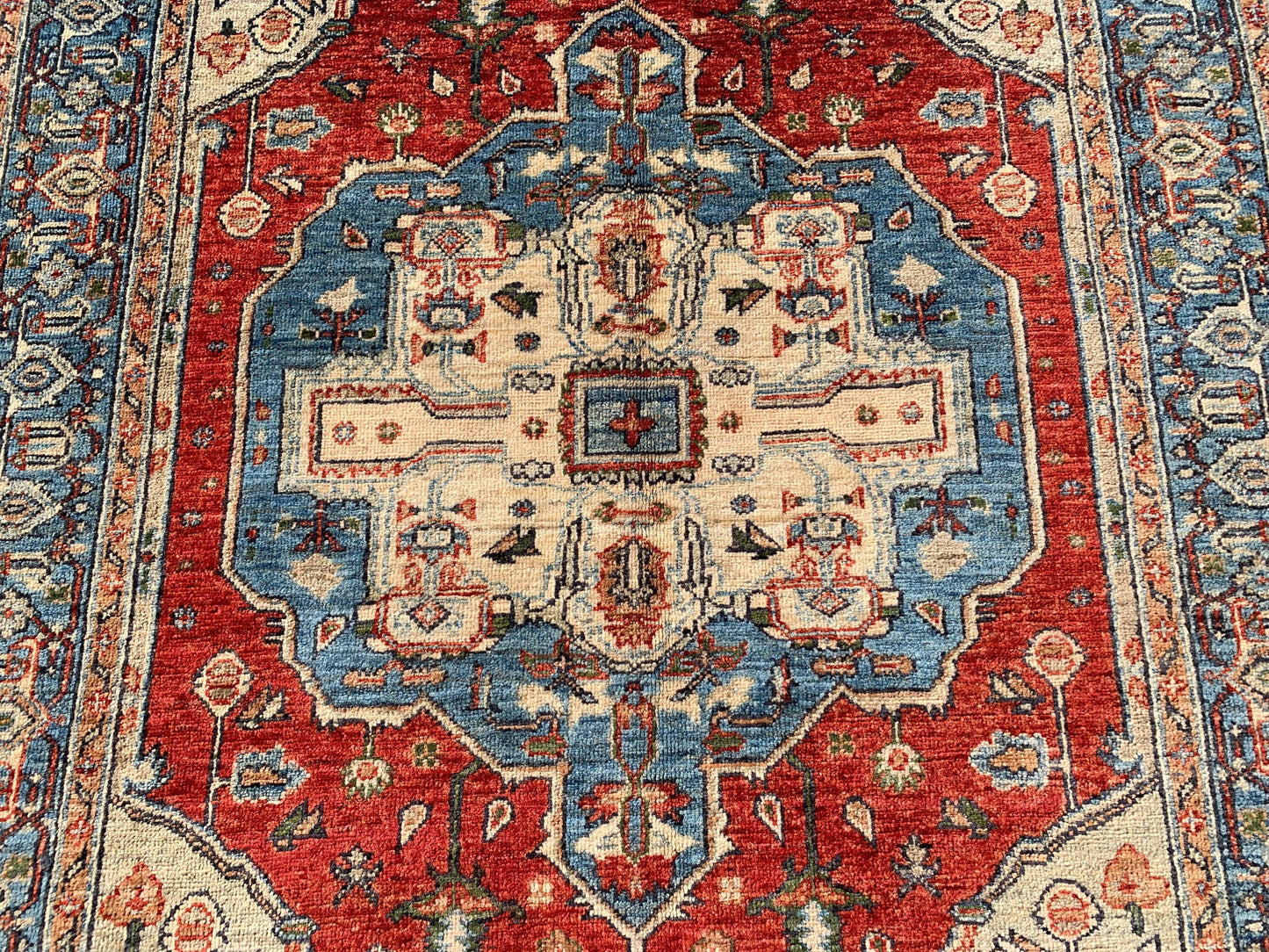 Harez Rug 4x6 ft Afghan Handmade Wool Rug
