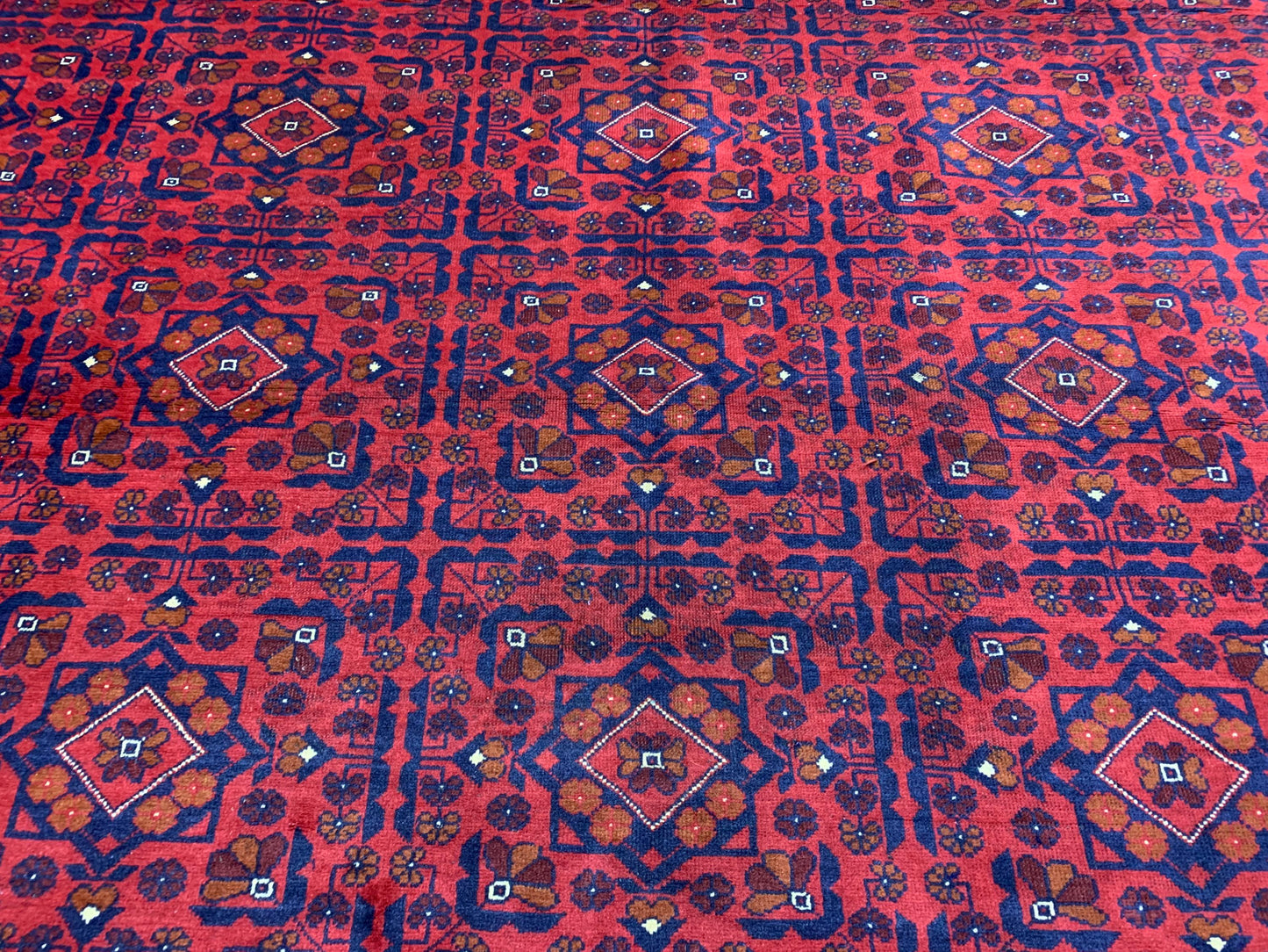 Large Afghan Rug 10x15 ft Khamyab Handmade Wool Rug,