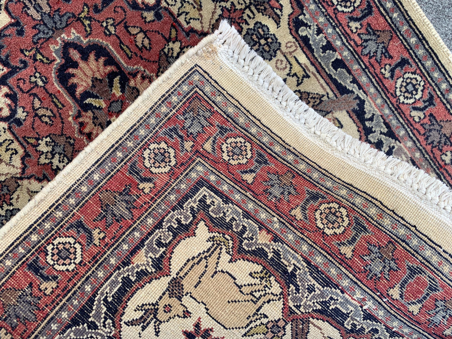 Animal Hunting Scene Rug, Small Pictorial Vintage Rug, Hand Knotted Wool Rug, Turkish design Rug, Home Decor Bedroom Rug Entryway Rug 2x3 ft