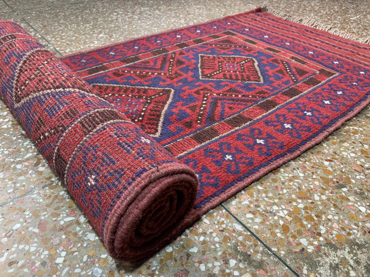 Famous Mashwani Runner Kilim Rug 2x9 ft Afghan Hand Knotted Wool Rug, New Herati Mashwani Kilim Rug, Geometric Kilim Rug Hallway Runner Rug.