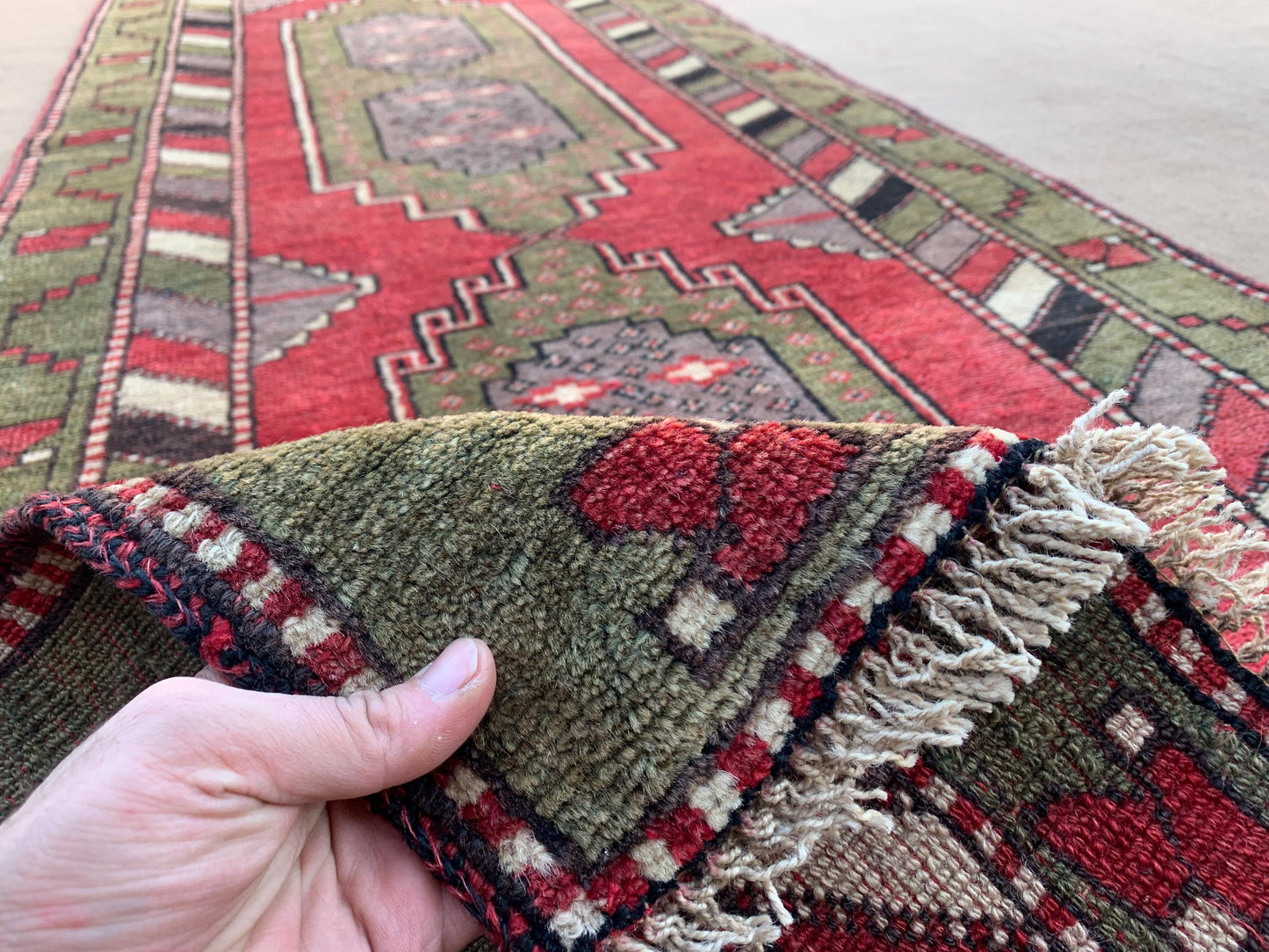 3x10 Ft Runner Rug, Afghan Handmade Runner Rug, Oriental Runner Rug, Turkmen Tribal Rug, Home Decor Rug, Bedroom Rug. Hallway Runner Rug.