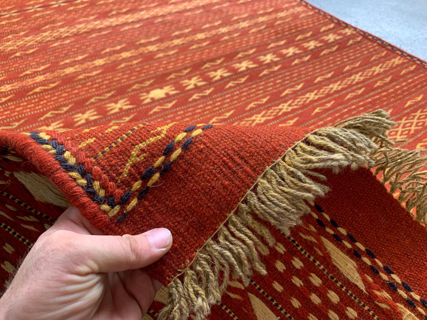 3x5 Vintage kilim Rug, Laghari design kilim Rug, Afghan Handmade kilim Rug, Flatweave kilim Rug, Oriental Rug, Rugs for Bedroom Hallway Rug.