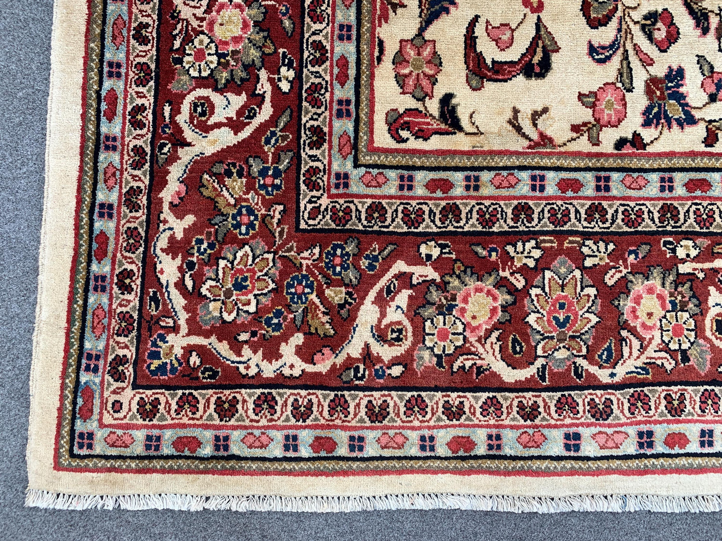 Amazing Afghan High Quality Rug 8x10 Ft Natural Hand Knotted Wool Rug, Florals design Rug, Good Pile Vintage Rug Bedroom Rug Living Room Rug