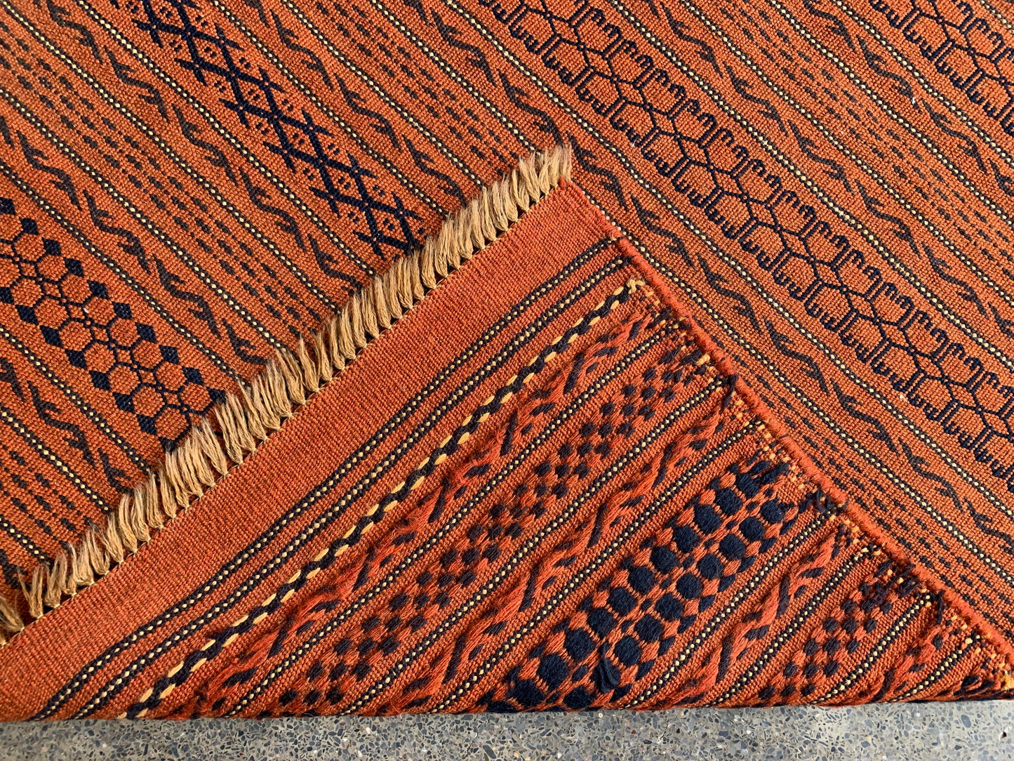 3x5 Ft Antique kilim Rug, Afghan Handmade kilim Rug, Laghari design kilim Rug, Flatweave Oriental kilim Rug, Rugs for Kitchen Hallway Rug.