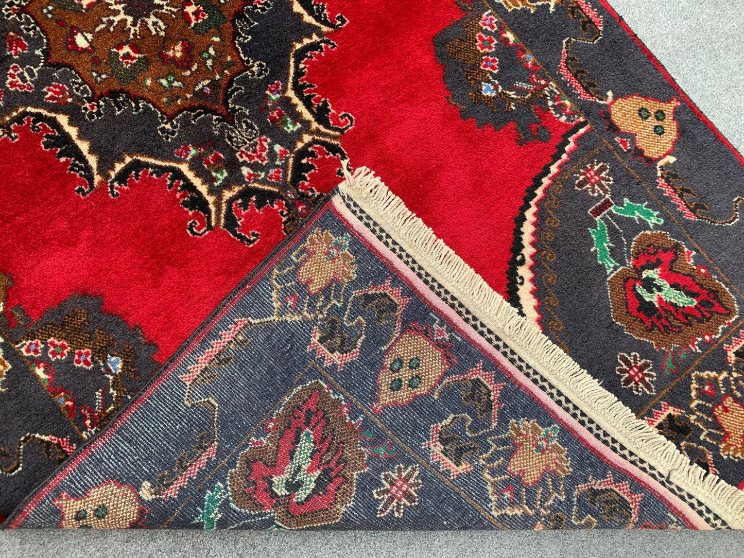 4x7 Ft Vintage Baluchi Rug, Afghan Hand Knotted Rug, Geometric Area Rug, Oriental Wool Rug, High Pile Rug, Rugs for Bedroom Living Room Rug.