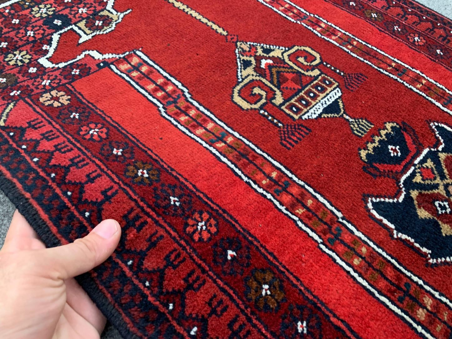 Amazing Small Prayer Rug 2x3 Ft Hand Knotted Prayer Rug, High Quality Beljik Rug, Afghan Prayer Rug, Vintage Wool Rug, Muslim Prayer Rug etc