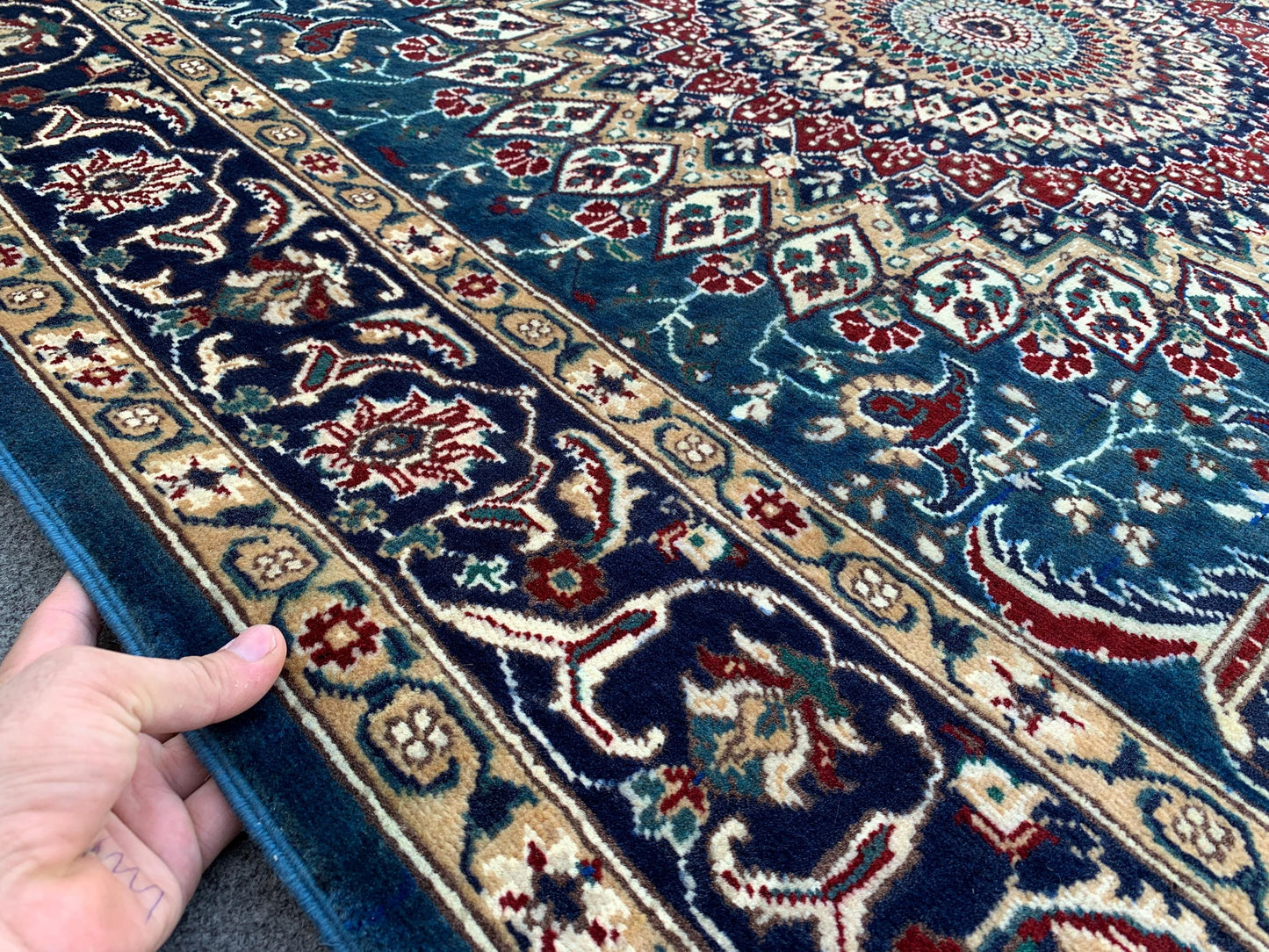 5x7 Ft Amazing Floral Rug, Natural Afghan Hand Knotted Rug, Geometric Area Rug, Good Pile Rug Oriental Wool Rug, Bedroom Rug Living Room Rug