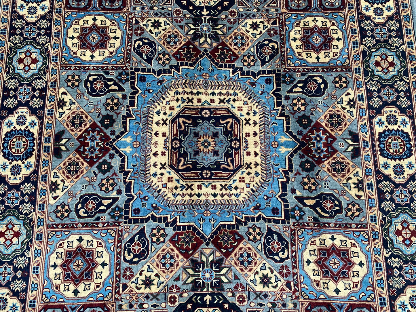 Amazing Mamluk Rug 5x7 Ft Afghan Hand Knotted Rug, High Quality Mamluk Rug, Oriental Wool Rug, Home Decor Rug, Bedroom Rug, Living Room Rug.