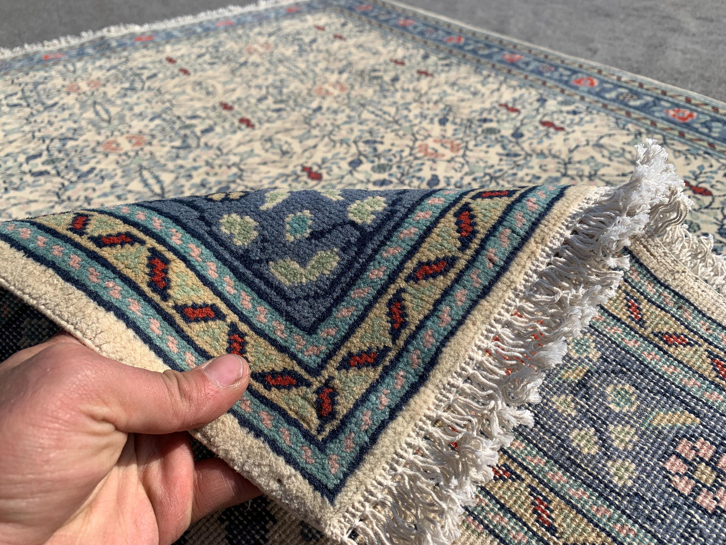 4x6 Ft Amazing Afghan Rug, Natural Hand Knotted Wool Rug, Floral Rug Oriental Turkmen Rug, Home Decor Rug, Rugs for Bedroom Living Room Rug.