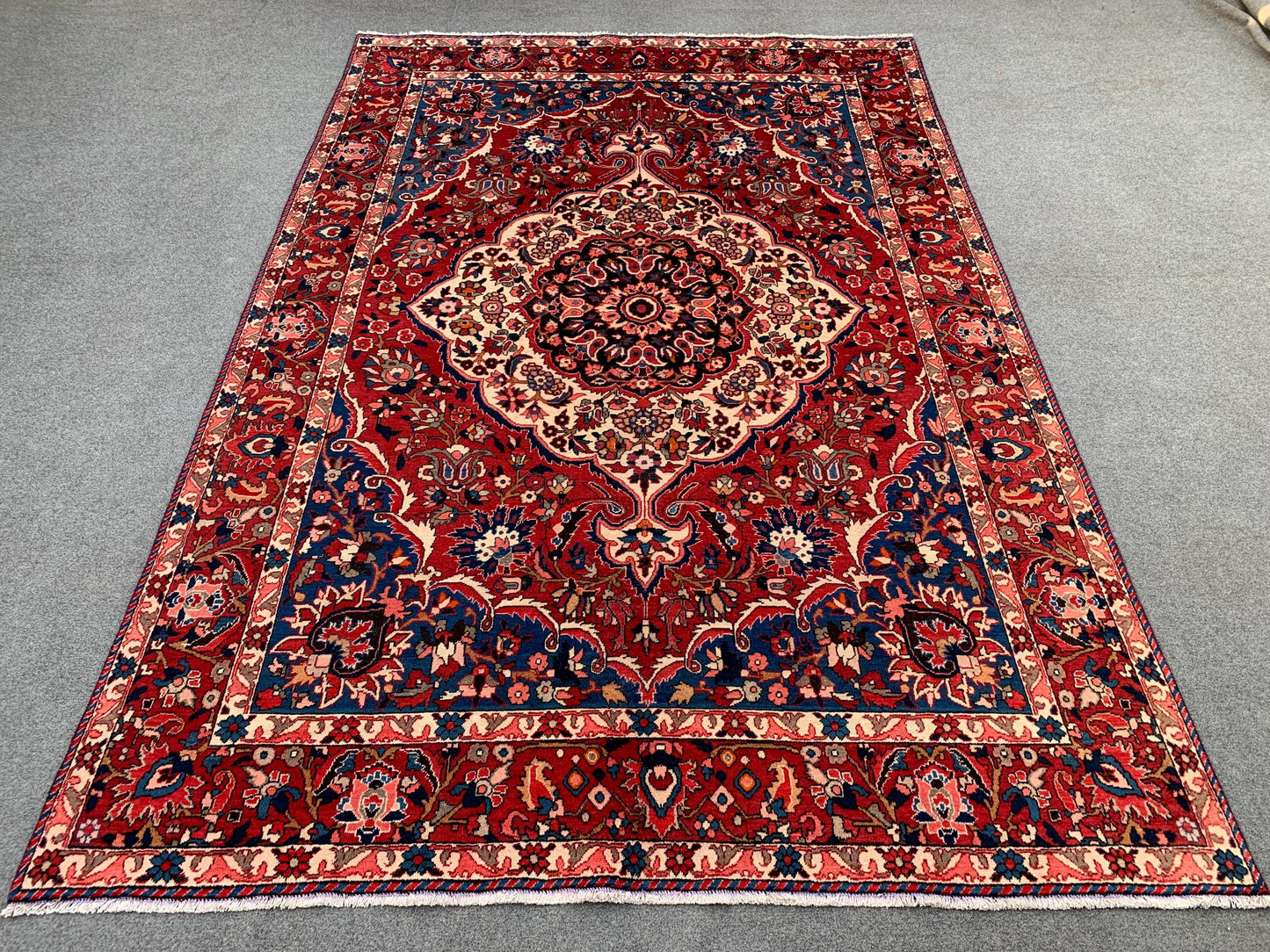 7x10 Ft Amazing Antique Rug, Afghan Handmade Rug, Geometric Area Rug, Turkmen Tribal Rug, Oriental Vintage Rug, Bedroom Rug Living Room Rug.