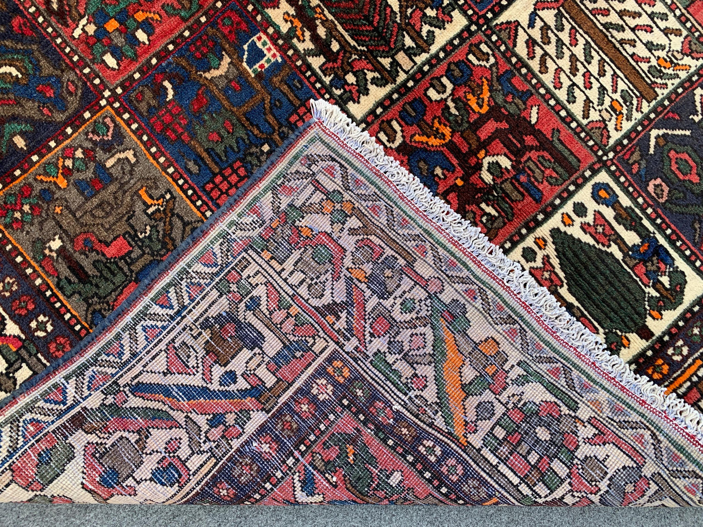 5x10 Ft Vintage Pictorial Rug, Afghan Hand Knotted Rug, Oriental Wool Rug, Antique Tribal Rug, Home Decor Rug, Bedroom Rug, Living Room Rug.
