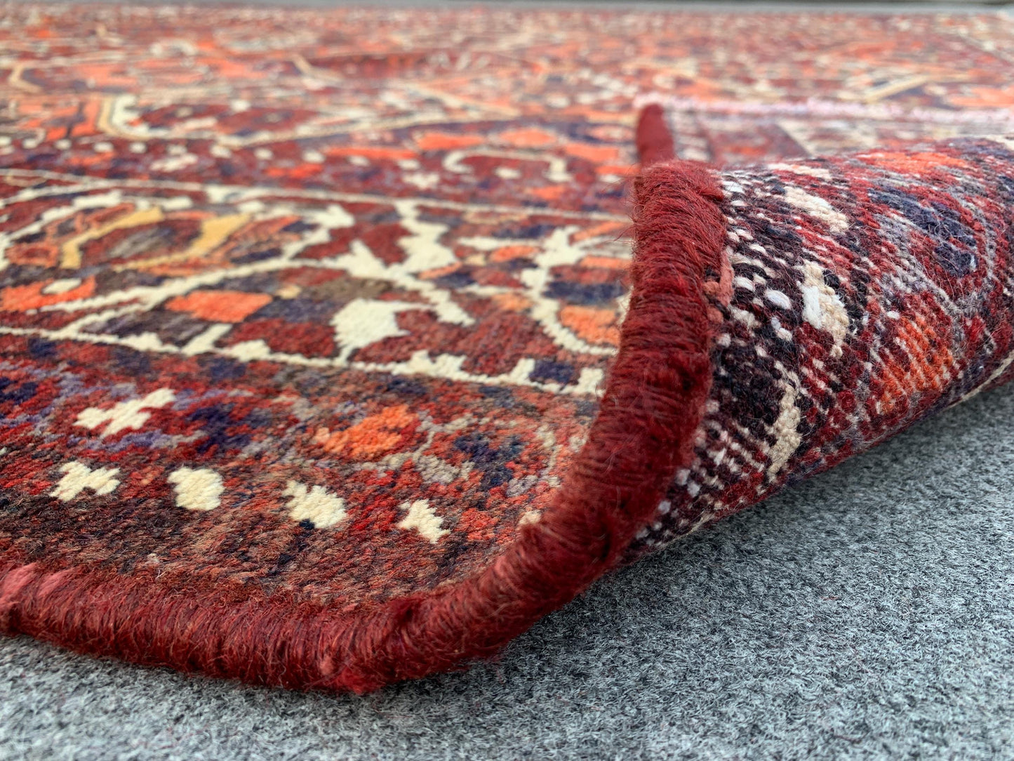 5x10 Ft Vintage Rug, Tree Floral design Rug, Afghan Hand Knotted Wool Rug, Oriental Turkmen Rug, Antique Tribal Rug, Bedroom Living Room Rug