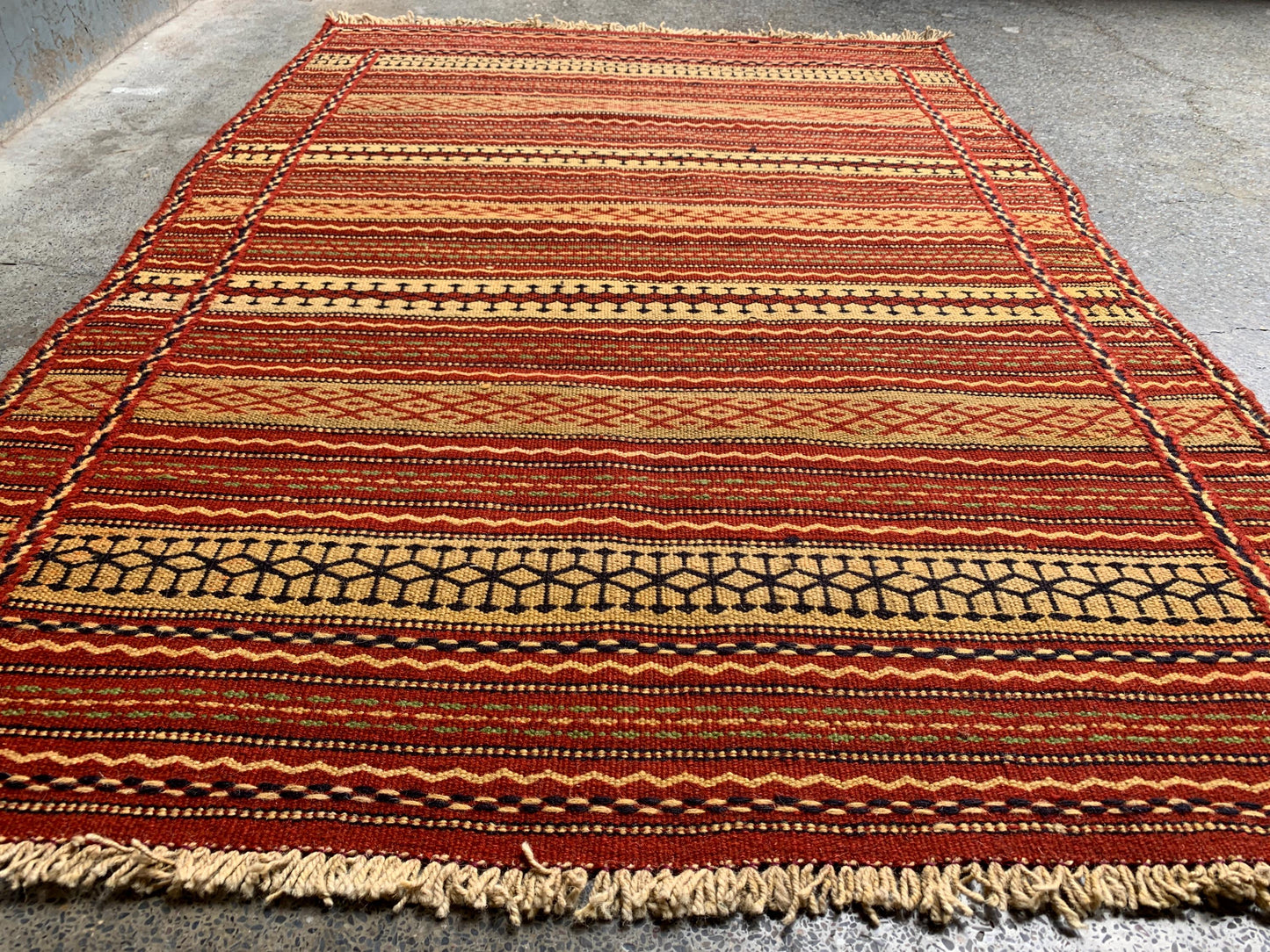 3x5 Ft Antique laghari design kilim Rug, Afghan Handmade kilim Rug, Flatweave kilim Rug, Oriental Vintage kilim Rug, Kitchen Rug Hallway Rug