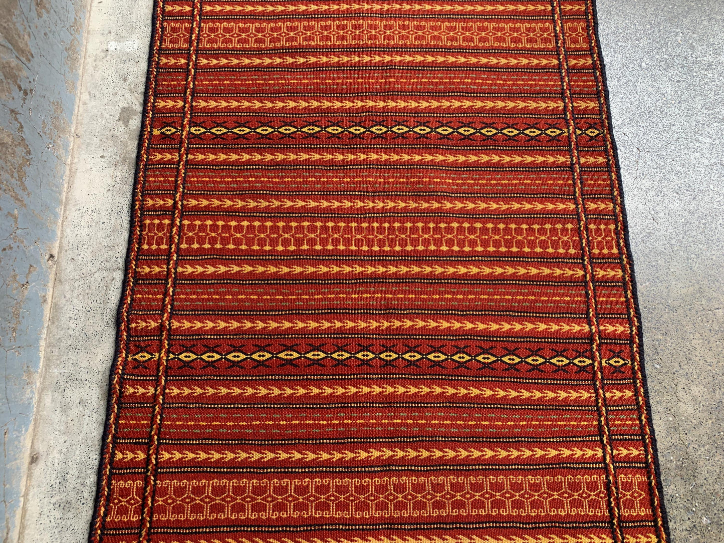 Antique laghari kilim Rug 3x5 Afghan Hand knotted kilim Rug, Vintage Laghari design kilim Rug, Flatweave Oriental Rug, Kitchen Hallway Rug.