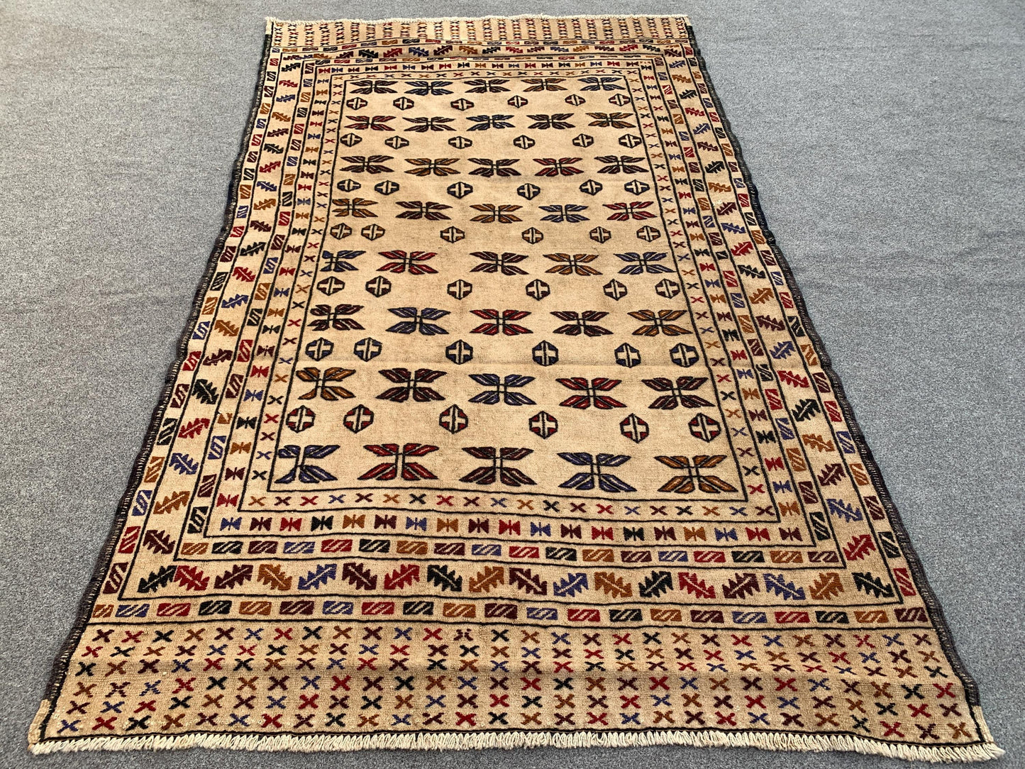 4x7 Antique Soumak kilim Rug, Afghan Handmade Vintage kilim Rug, Turkmen Soumak Rug, Oriental Wool Rug, Wall Decor Rug, Bedroom Hallway Rug.