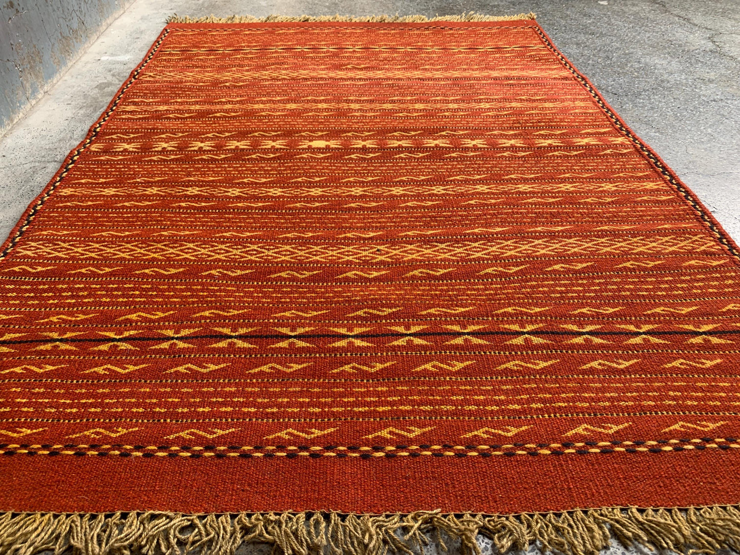 3x5 Vintage kilim Rug, Laghari design kilim Rug, Afghan Handmade kilim Rug, Flatweave kilim Rug, Oriental Rug, Rugs for Bedroom Hallway Rug.