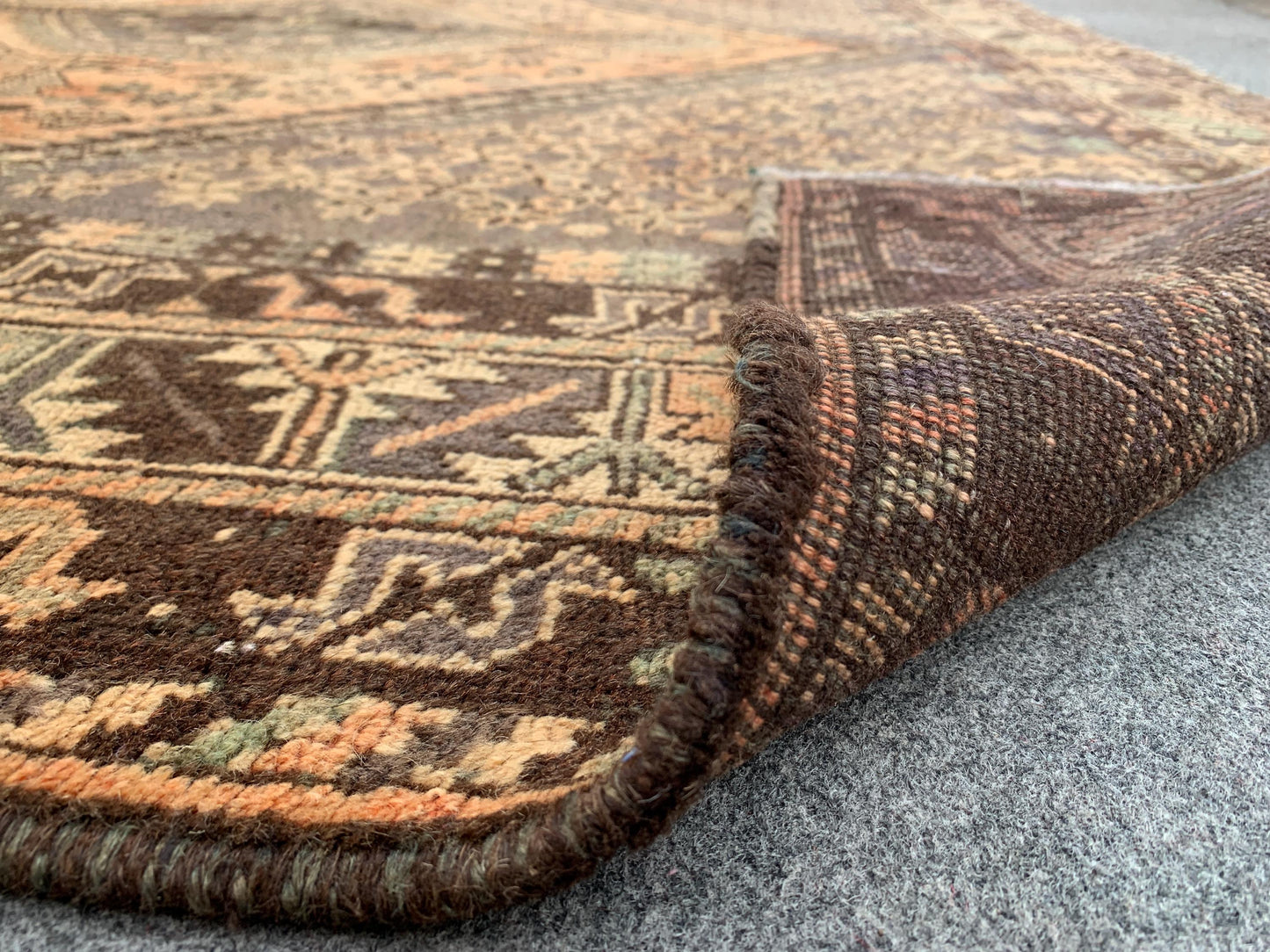 7x10 Ft Antique Caucasian Rug, Hand knotted Wool Rug, Vintage Afghan Rug, Tribal Oriental Rug, Home Decor Rug, Bedroom Rug, Living Room Rug.
