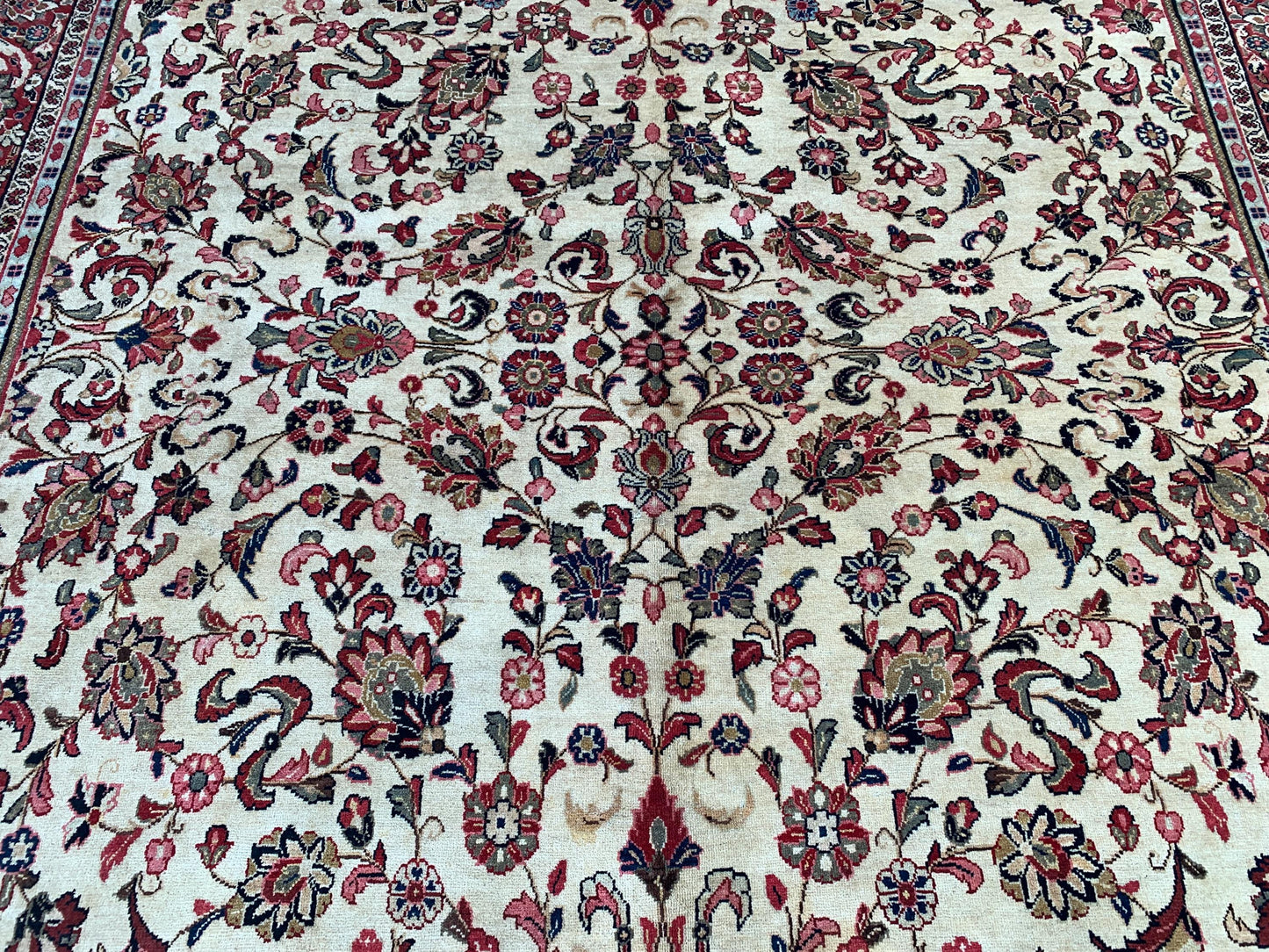 Amazing Afghan High Quality Rug 8x10 Ft Natural Hand Knotted Wool Rug, Florals design Rug, Good Pile Vintage Rug Bedroom Rug Living Room Rug