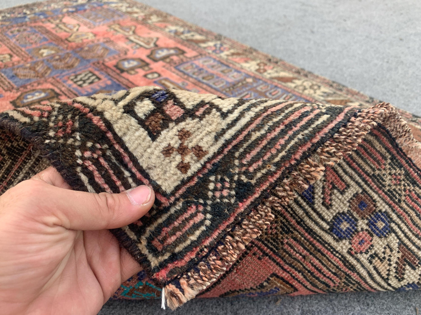 3x4 Ft Antique Rug, Pictorial Rug, Afghan Hand Knotted Rug, Oriental Wool Rug, Vintage Rug, Best for Kids Room Rug, Bedroom Rug, Office Rug.