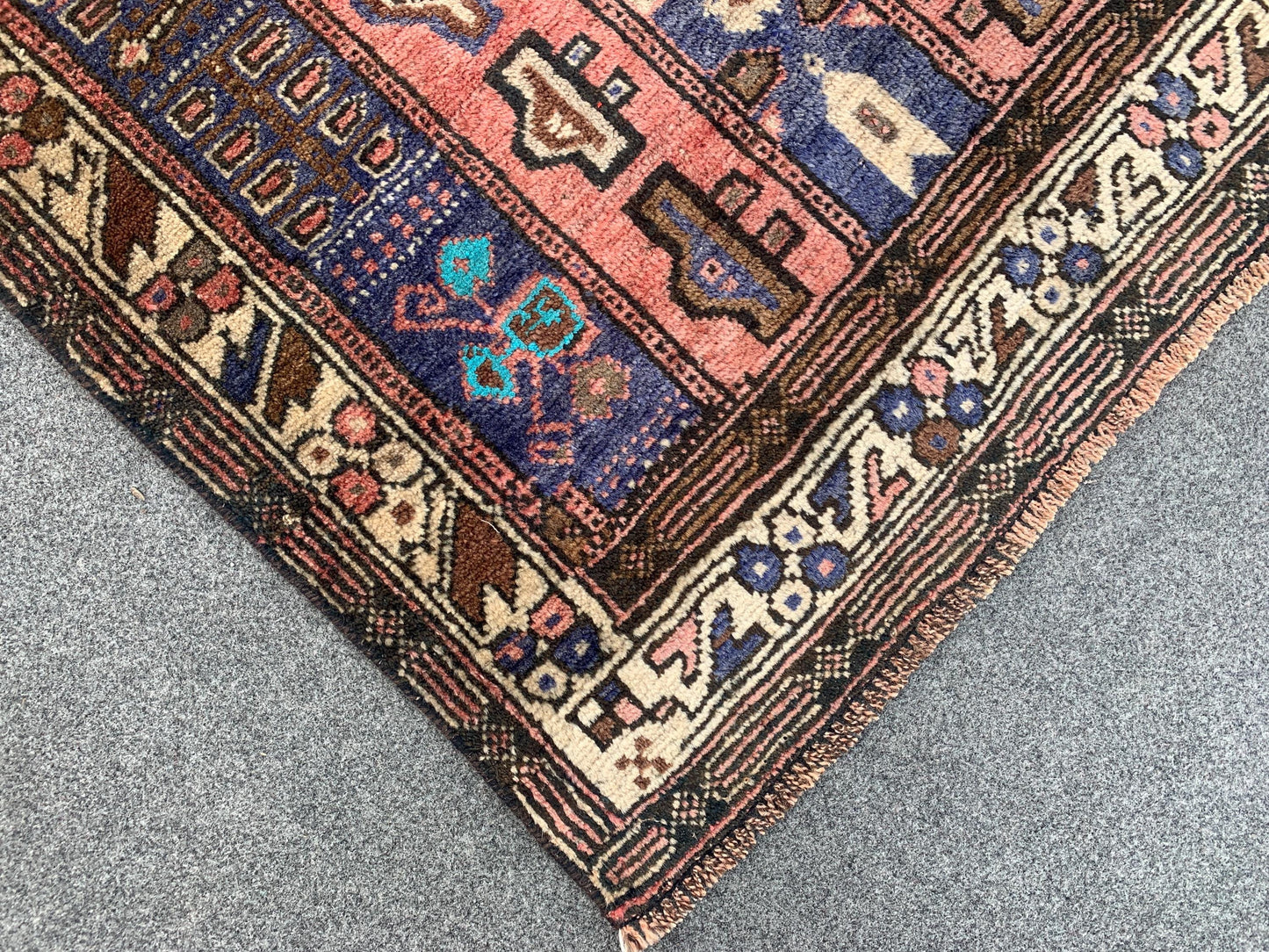 3x4 Ft Antique Rug, Pictorial Rug, Afghan Hand Knotted Rug, Oriental Wool Rug, Vintage Rug, Best for Kids Room Rug, Bedroom Rug, Office Rug.