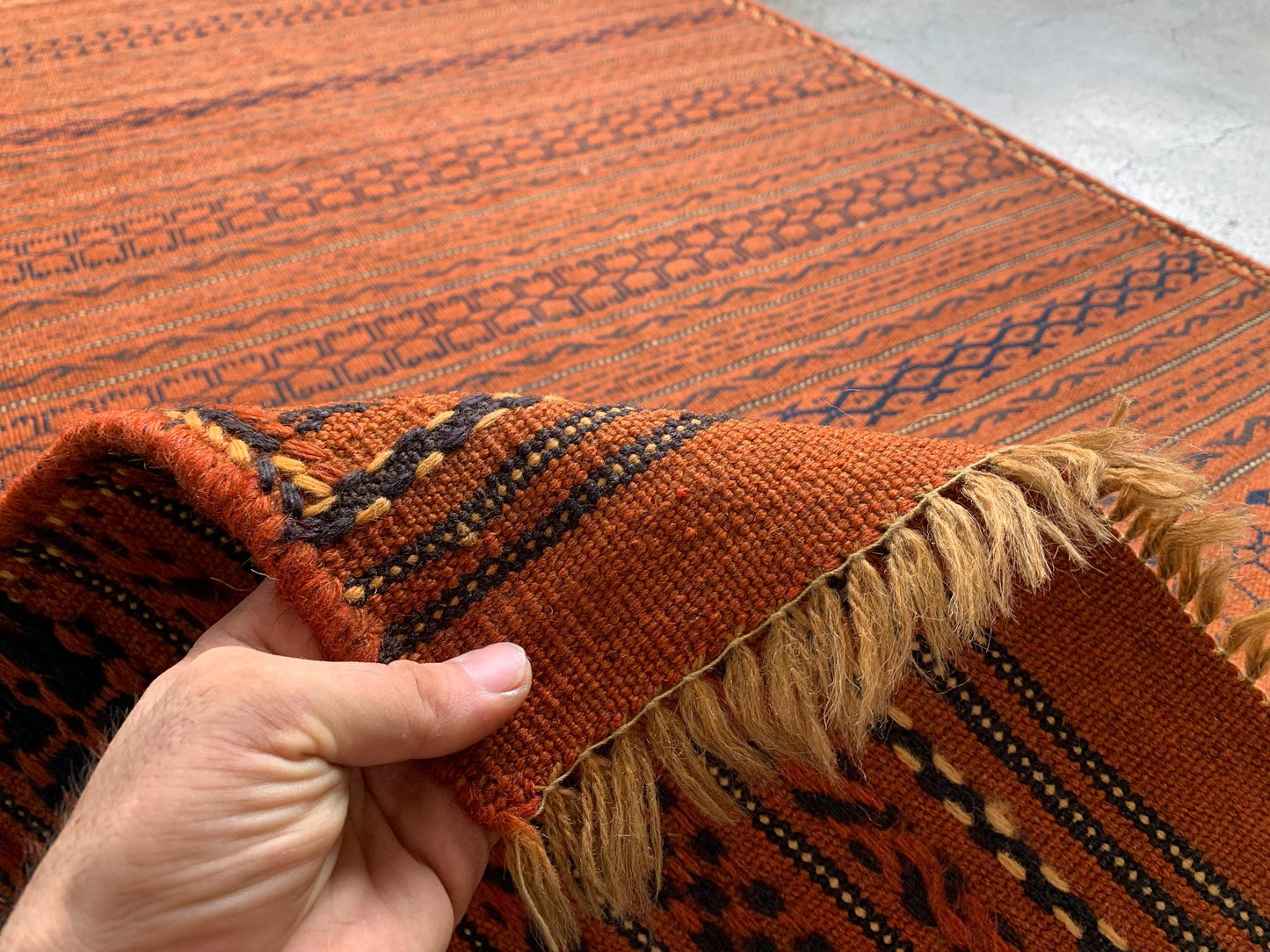 3x5 Ft Antique kilim Rug, Afghan Handmade kilim Rug, Laghari design kilim Rug, Flatweave Oriental kilim Rug, Rugs for Kitchen Hallway Rug.