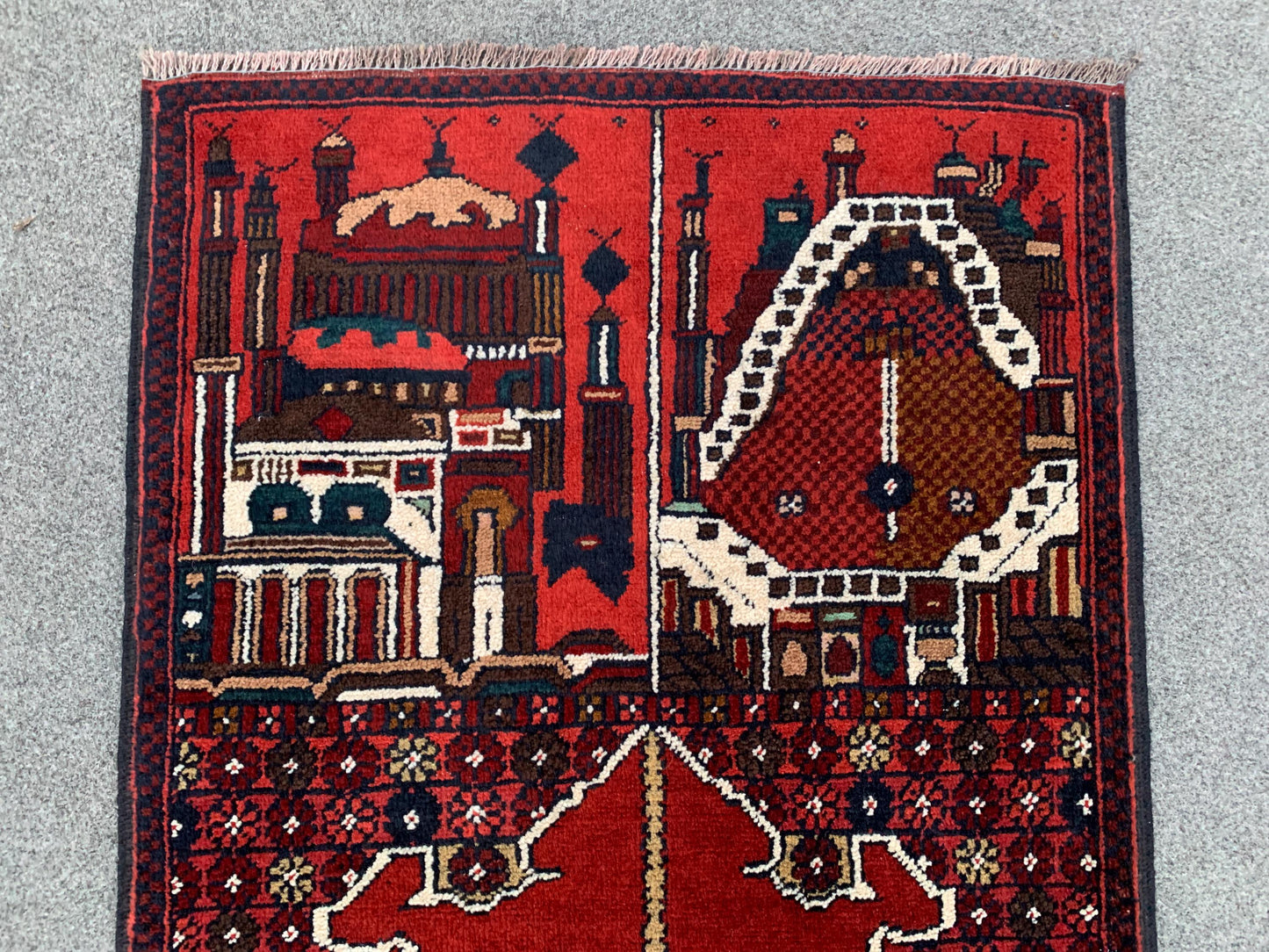 Amazing Small Prayer Rug 2x3 Ft Hand Knotted Prayer Rug, High Quality Beljik Rug, Afghan Prayer Rug, Vintage Wool Rug, Muslim Prayer Rug etc