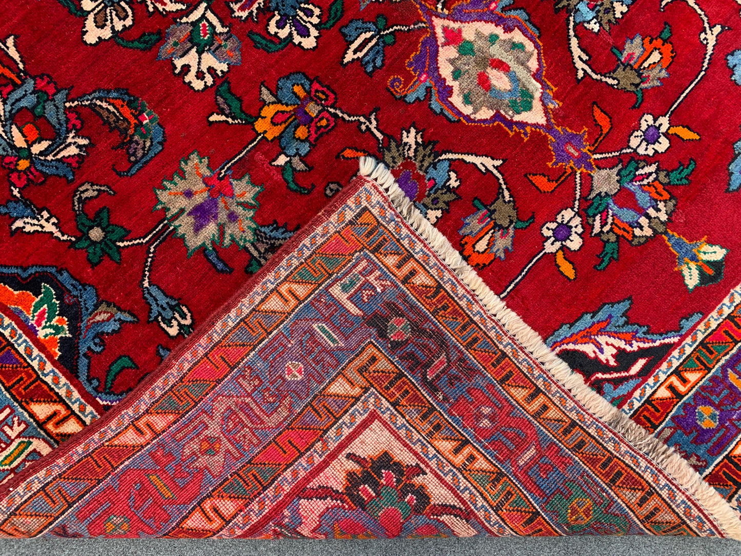 Amazing Vintage Rug 6x9 Ft Afghan Hand knotted Wool Rug, Geometric Area Rug, Oriental Tribal Rug, Best for Dining Table Rug Living Room Rug.