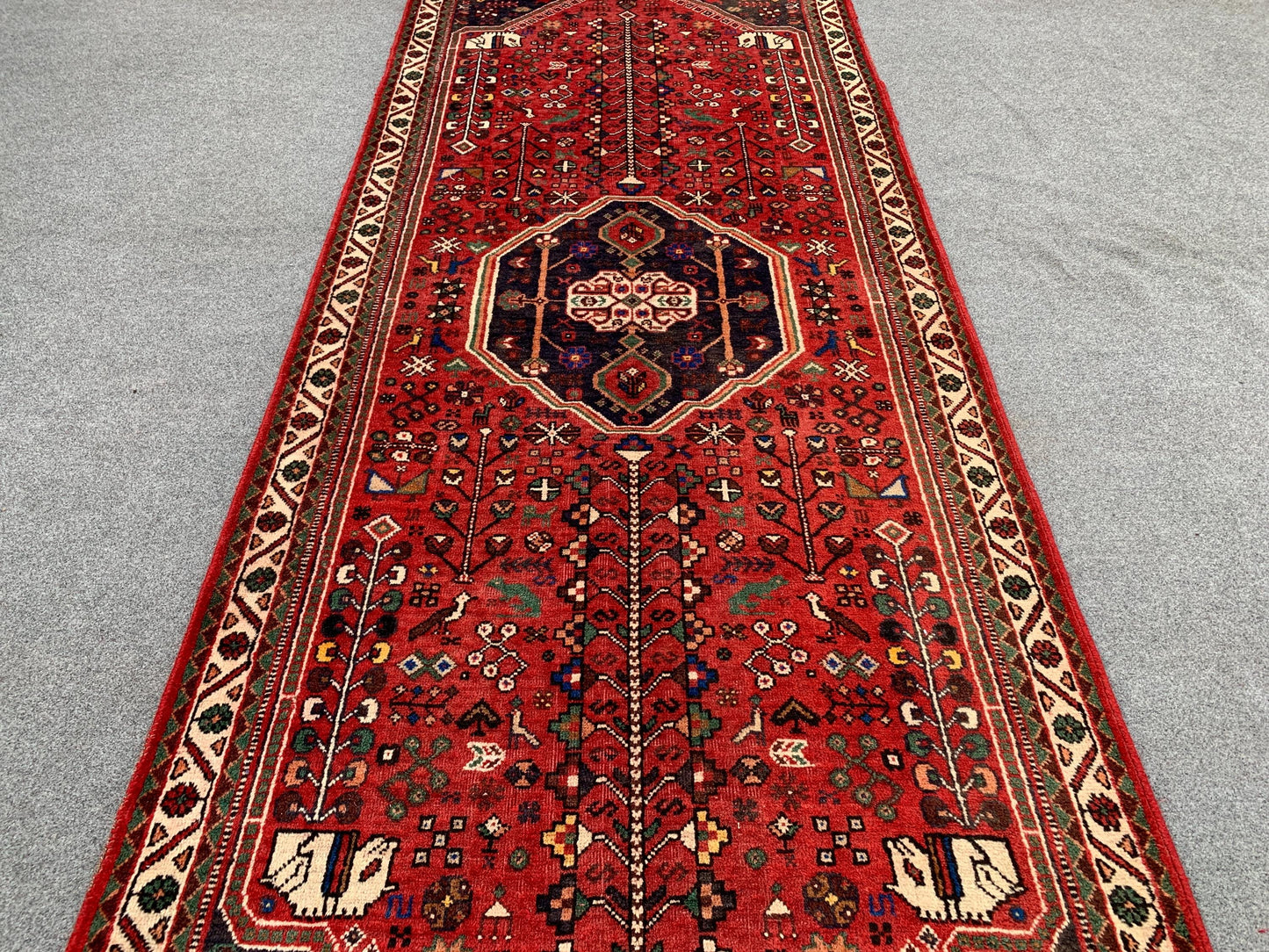 Antique Runner Rug 3x9 Ft Afghan Handmade Runner Rug, Caucasian Runner Rug, Vintage Runner Rug Oriental Turkmen Rug, Hallway Runner Rug etc.