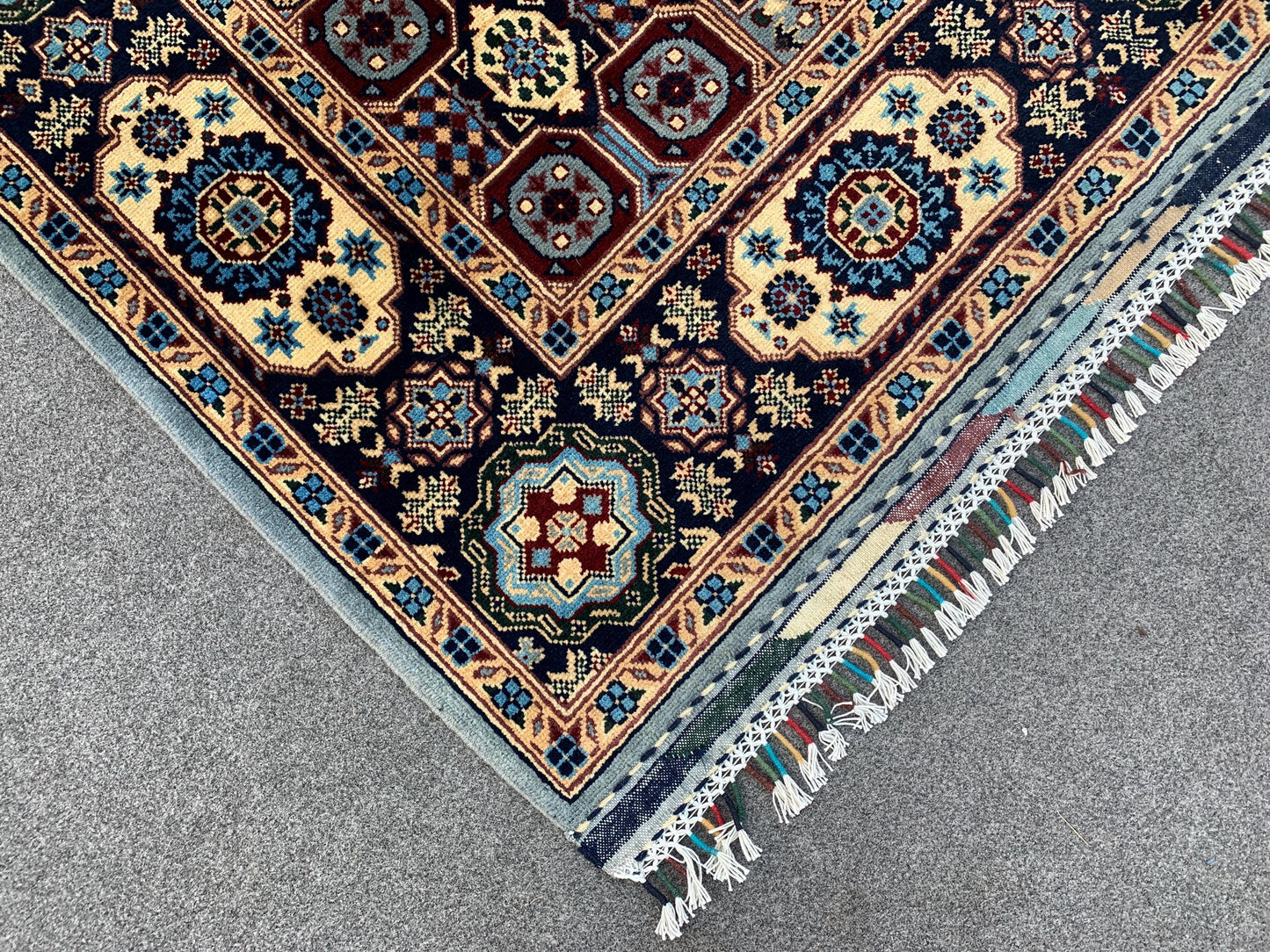 Amazing Mamluk Rug 5x7 Ft Afghan Hand Knotted Rug, High Quality Mamluk Rug, Oriental Wool Rug, Home Decor Rug, Bedroom Rug, Living Room Rug.