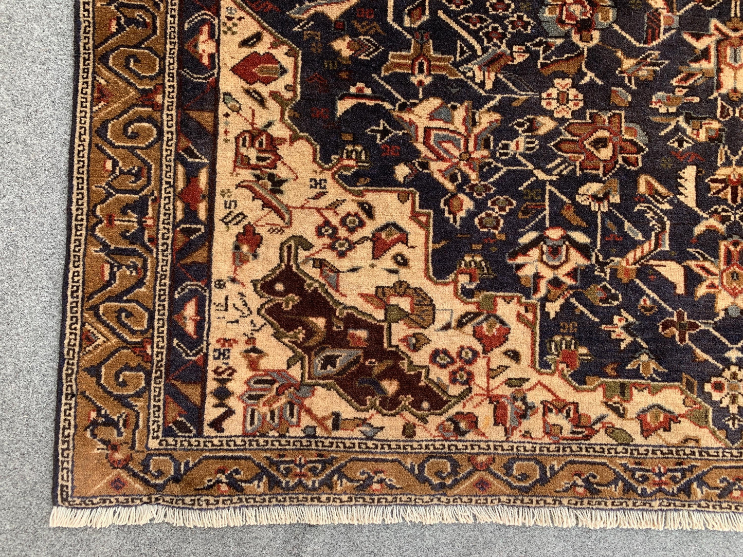 Vintage Afghan Rug 5x7 Hand knotted Wool Rug, One of a kind Antique Rug, Oriental Baluchi Area Rug, Best for Living Room Bedroom Office Rug.